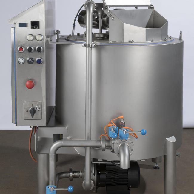 Tank mit Temperaturregelung