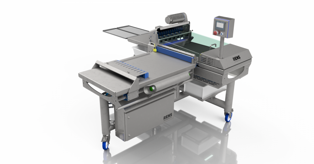 Snijmachine voor bladerdeeg en tompoucen