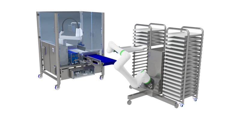 Robotic Bakery Machine