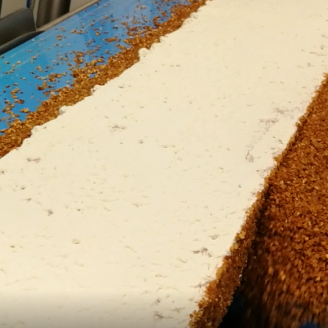 Mechanical application of sidecoating