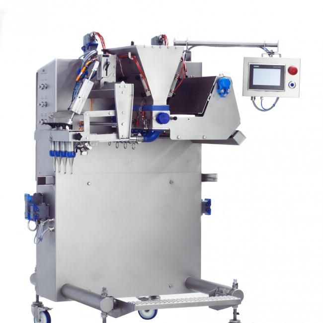 multispot depositor bakery machine
