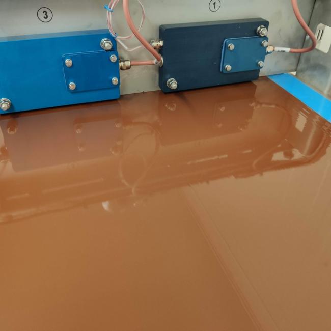 chocolate pulling tray