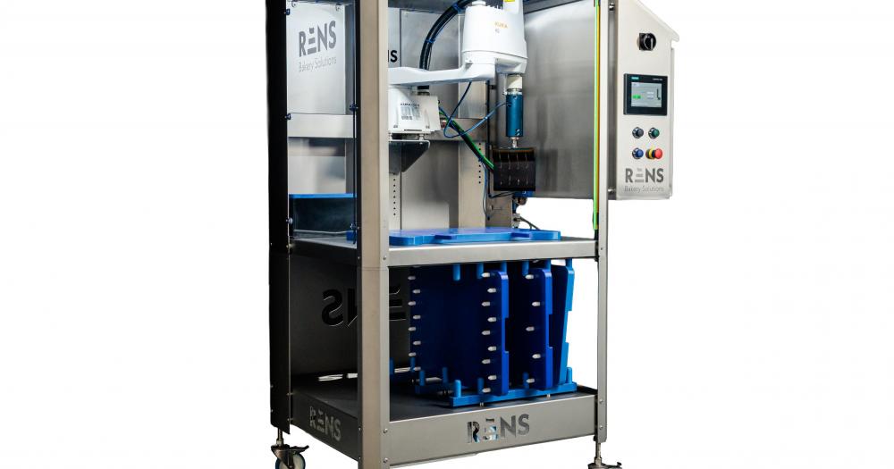 Compact ultrasonic cutting machine